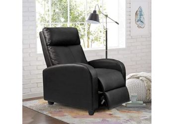 Homall Recliner Chair Padded Seat Pu Leather for Living Room Single Sofa