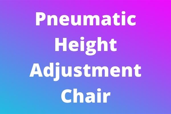 Pneumatic Height Adjustment Chair