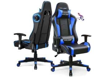 GTRACING Gaming Chair with Speakers Bluetooth Music Video Game Chair