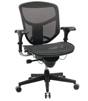 WorkPro Quantum 9000 Series Ergonomic Mid Back Mesh Mesh Chair