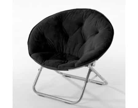 Urban Shop Faux Fur Saucer Chair