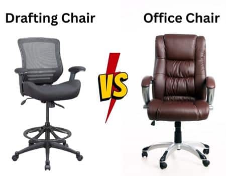 drafting chair vs office chairs